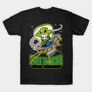 Alien Space Invaders T-Shirt